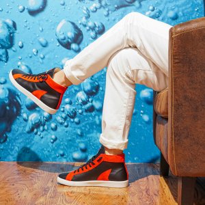 Sneakers Easydive - Rouge/Noir