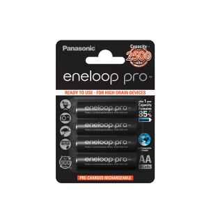 Batterie Panasonic Eneloop XX - 2500 mAh