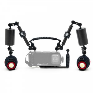 Revolution 7000 Underwater Light Kit with Carbon Floating Arms