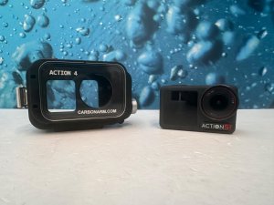 Kit Custodia subacquea + DJI Osmo Action 5 Pro + Pellicola